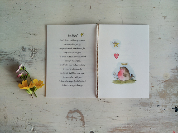 'Forever Here' Gift Packaged Keepsake Booklet Set Photo 11