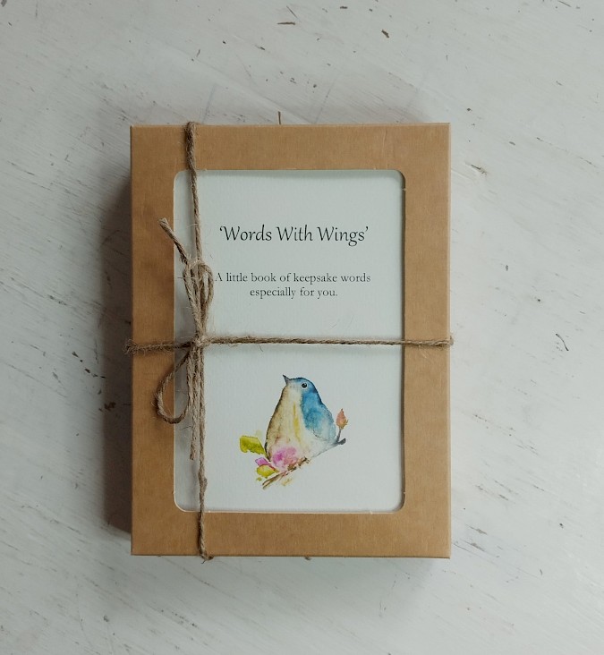 'Words With Wings' Gift Packaged Keepsake Booklet Photo 18