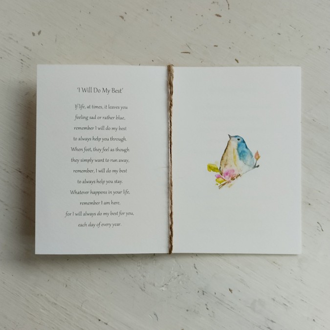 'Words With Wings' Gift Packaged Keepsake Booklet Photo 10