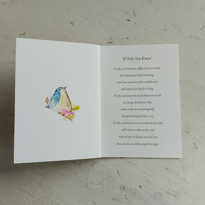 'Words With Wings' Gift Packaged Keepsake Booklet Photo 12