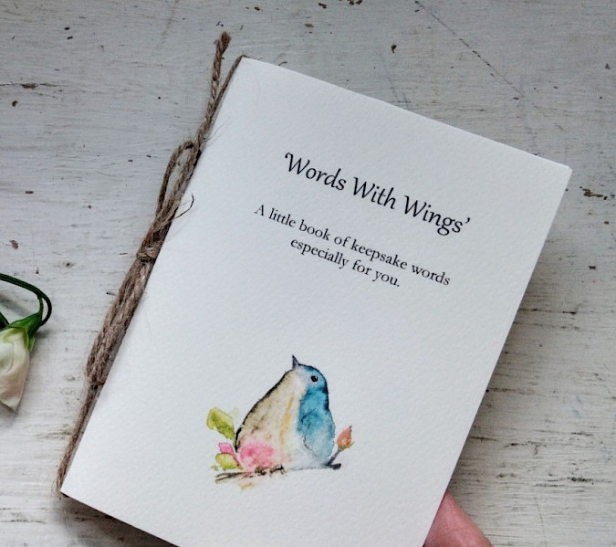 'Words With Wings' Gift Packaged Keepsake Booklet Photo 20