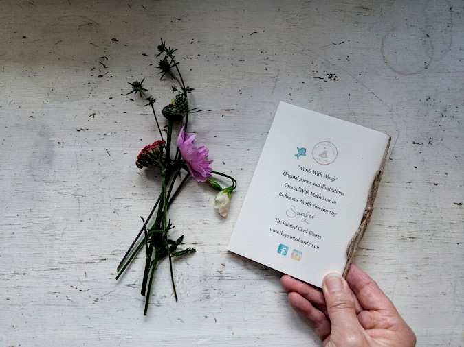 'Words With Wings' Gift Packaged Keepsake Booklet Photo 4