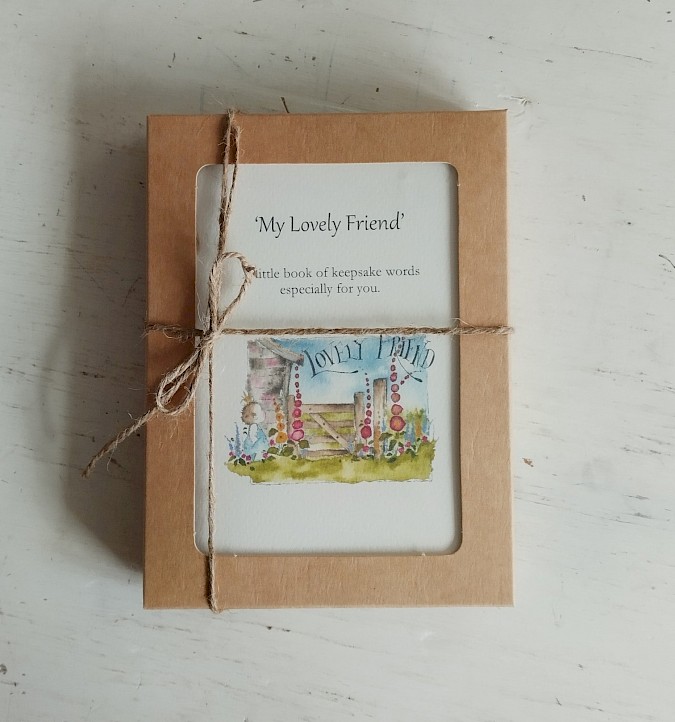 'My Lovely Friend' Gift Packaged Keepsake Booklet Photo 12