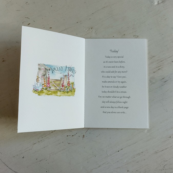 'My Lovely Friend' Gift Packaged Keepsake Booklet Photo 17