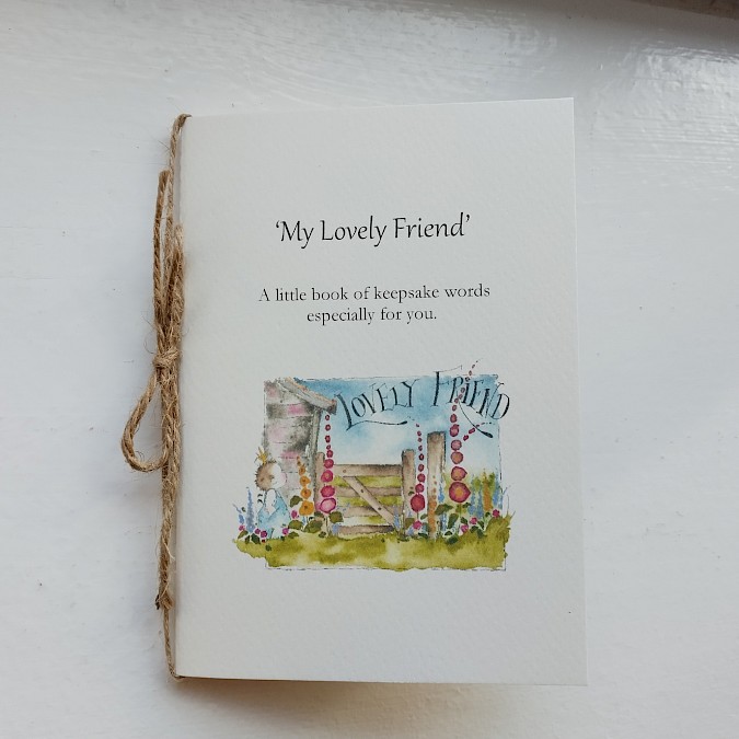 'My Lovely Friend' Gift Packaged Keepsake Booklet Photo 20