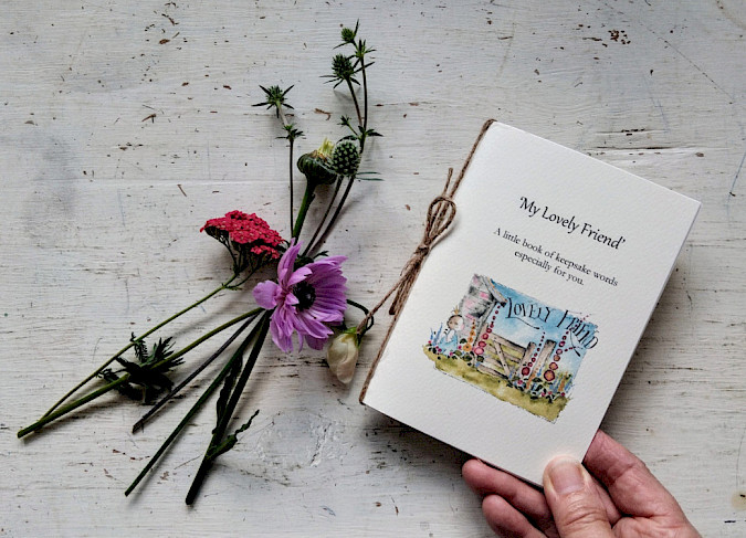 'My Lovely Friend' Gift Packaged Keepsake Booklet Photo 0