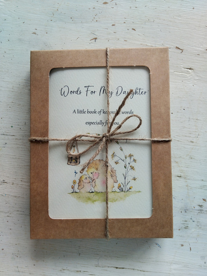 'Words For My Daughter' Gift Packaged Keepsake Booklet Photo 2