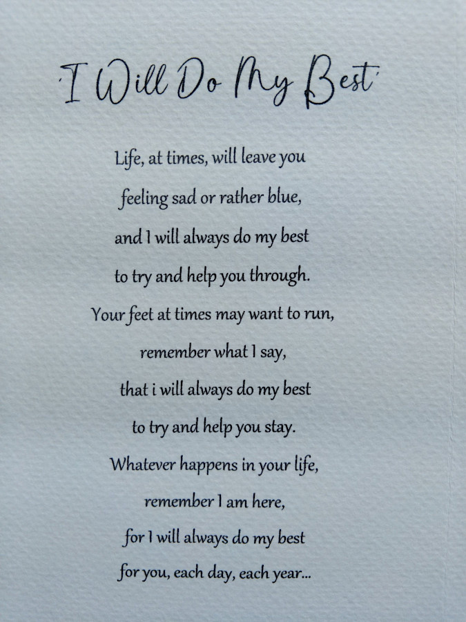 'Words For My Daughter' Gift Packaged Keepsake Booklet Photo 13
