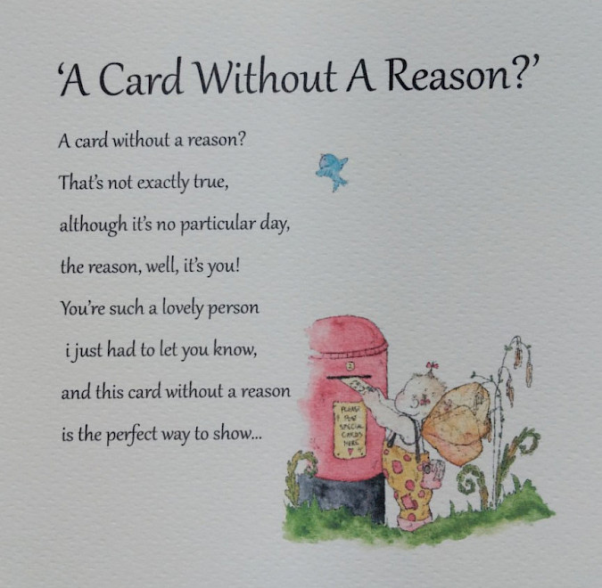 'A Card Without A Reason?' Photo 2