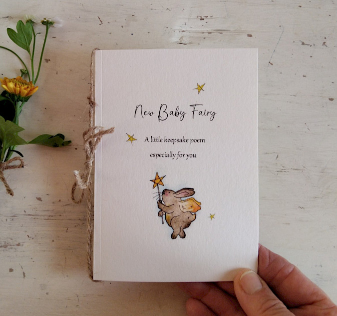 'New Baby Fairy' Gift Packaged Keepsake Booklet Photo 0