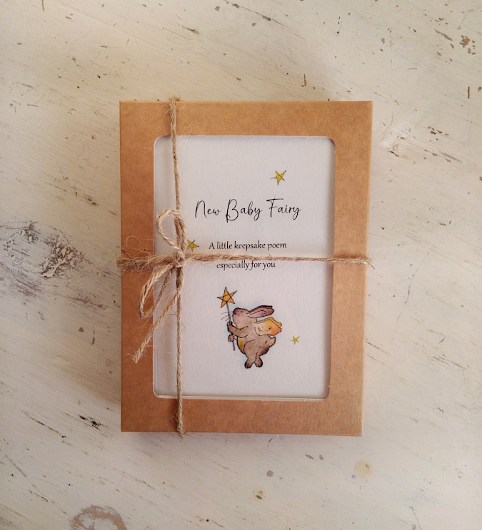 'New Baby Fairy' Gift Packaged Keepsake Booklet Photo 1